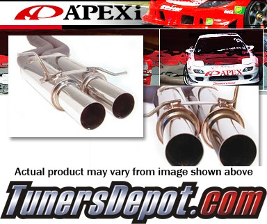 APEXi® N-1 Dual Exhaust System - 86-91 Mazda RX-7 RX7