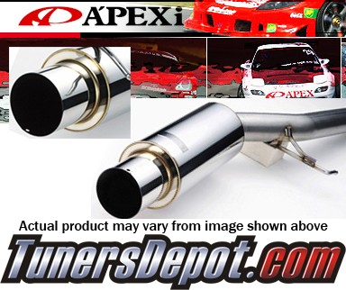 APEXi® N1 Evolution Exhaust System - 86-91 Mazda RX-7 RX7 (supercede 161AZ002)