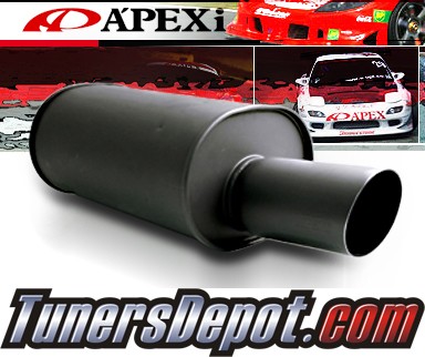 APEXi® Noir Exhaust System - 07-11 Honda Civic 4dr Si