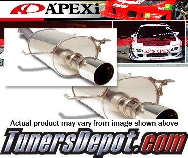 APEXi® WS II Exhaust System - 90-93 Honda Accord 2/4 door, DX/LX/EX