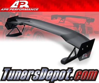 APR® Adjustable Spoiler Wing (CARBON) - GTC-200 - 08-10 Mitsubishi Lancer EVO X