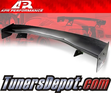 APR® Adjustable Spoiler Wing (CARBON) - GTC-300 (67&quto;) - 03-08 Infiniti G35 Coupe