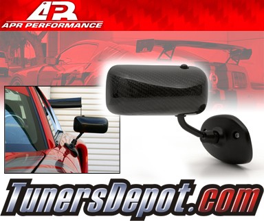 APR® Formula GT3 Carbon Fiber Side View Mirrors - 00-05 Toyota MRS MR-S (Black Base)