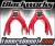 Blackworks Camber Kit Front A Arms (Pair) - 92-95 Honda Civic