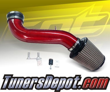 CPT® Cold Air Intake Extension (Red) - 08-10 Cadillac CTS 4dr 3.6L V6