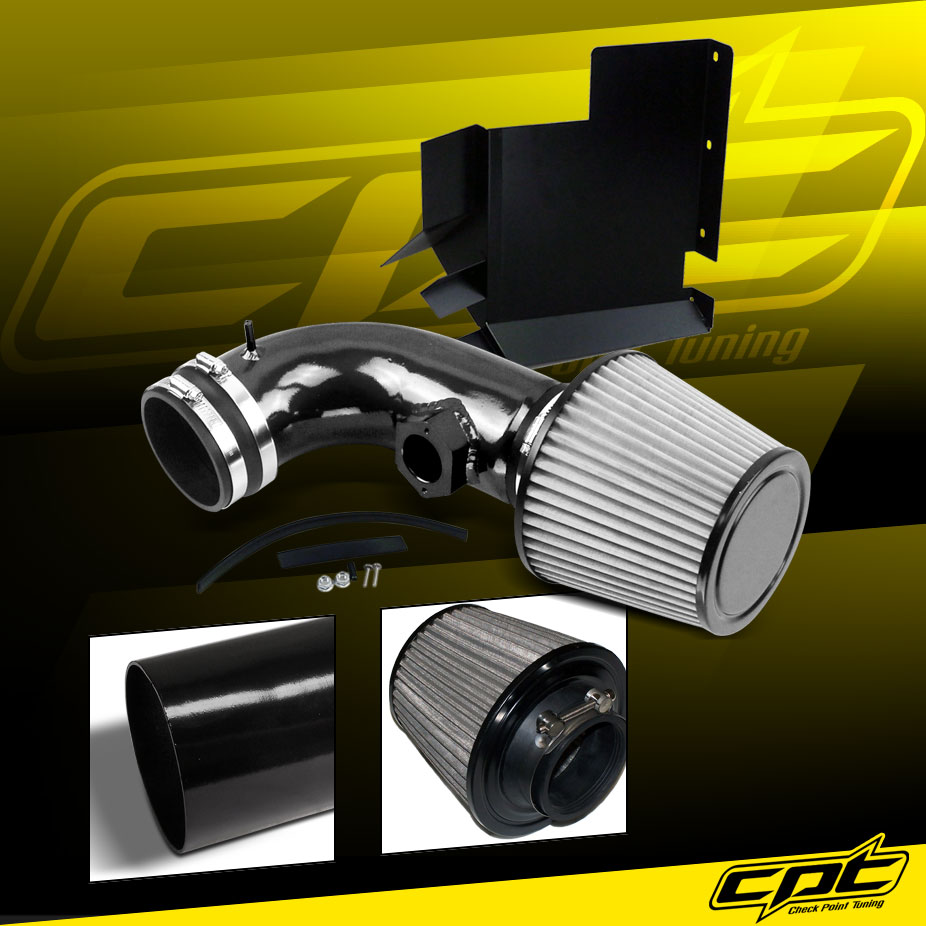 CPT® Cold Air Intake System Black 0813 BMW 128i E82/E88 3.0L 6cyl