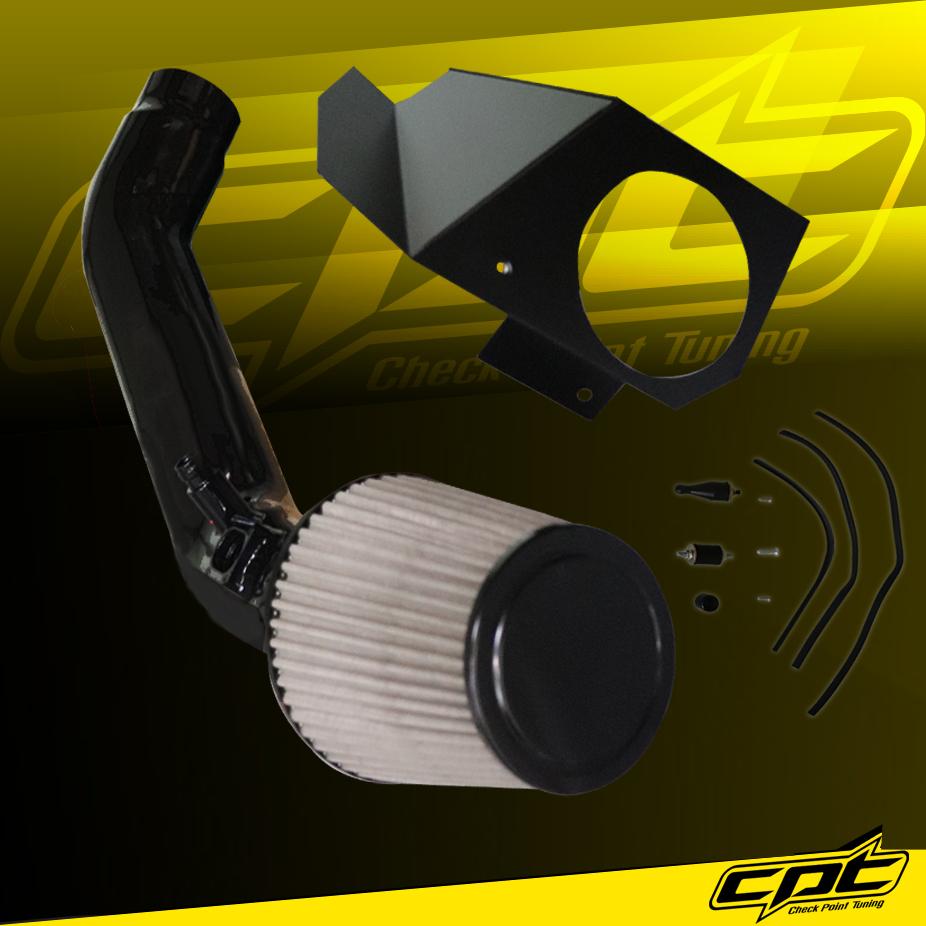 CPT® Cold Air Intake System (Black) - 14-16 BMW 335i GT F34 3.0L 6cyl