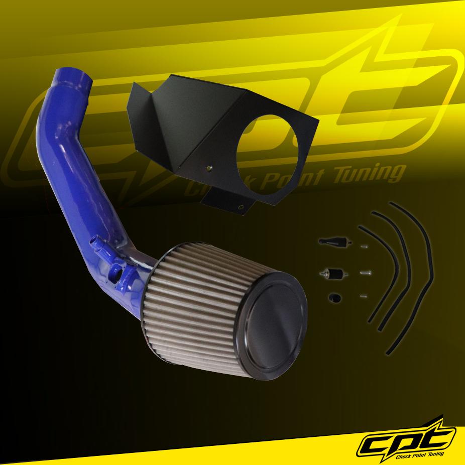 CPT® Cold Air Intake System (Blue) - 12-15 BMW 335i F30 Sedan 3.0L 6cyl Automatic only
