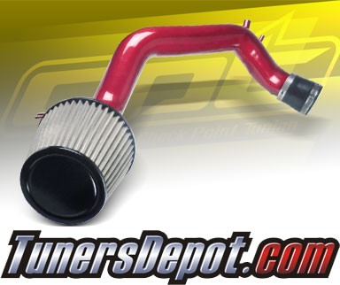 CPT® Cold Air Intake System (Red) - 03-06 Honda Accord 2.4L 4cyl (Exc. MAF Equipped)