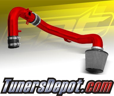 CPT® Cold Air Intake System (Red) - 04-06 Mitsubishi Lancer Ralli Art 2.4L 4cyl (MT)