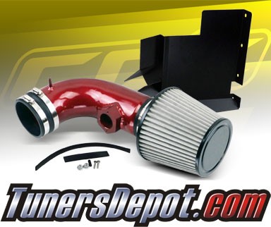CPT® Cold Air Intake System (Red) - 07-12 BMW 328i E90/E92/E93 3.0L 6cyl