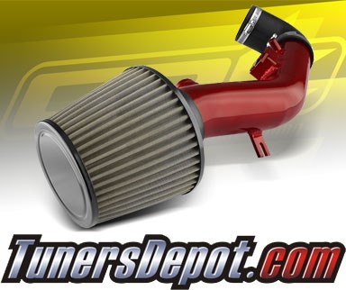 CPT® Cold Air Intake System (Red) - 08-12 Chevy Malibu 2.4L 4cyl (with Air Pump)