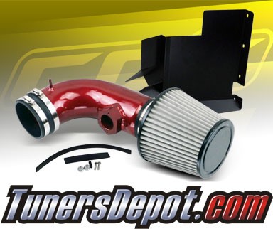 CPT® Cold Air Intake System (Red) - 08-13 BMW 128i E82/E88 3.0L 6cyl