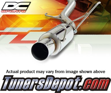 DC Sports® Stainless Steel Axle-Back Exhaust System - 06-08 Honda Civic Si