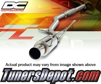DC Sports® Stainless Steel Cat-Back Exhaust System - 01-04 Honda Civic EX 2Dr.