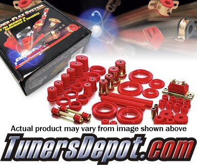 Energy Suspension Hyperflex Bushing Kit for 89-94 240SX Red