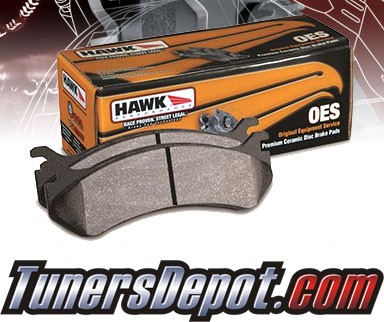HAWK® OES Brake Pads (REAR) - 02-04 Pontiac Montana AWD