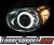 HID Xenon + KS® CCFL Halo LED Projector Headlights (Chrome) - 02-04 Subaru Impreza