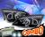 HID Xenon + KS® CCFL Halo Projector Headlights (Black) - 05-07 Ford Focus ZX4 4dr.