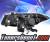 HID Xenon + KS® CCFL Halo Projector Headlights (Black) - 08-12 Honda Accord 2dr.