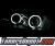HID Xenon + KS® CCFL Halo Projector Headlights (Black) - 08-12 Honda Accord 2dr.