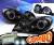 HID Xenon + KS® CCFL Halo Projector Headlights (Black) - 98-05 Lexus GS430