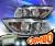HID Xenon + KS® CCFL Halo Projector Headlights (Chrome) - 06-08 BMW 325i 4dr Wagon E91