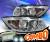HID Xenon + KS® CCFL Halo Projector Headlights (Chrome) - 06-08 BMW 328i 4dr E90/E91