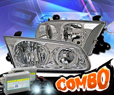 HID Xenon + KS® Crystal Halo Headlights - 00-01 Toyota Camry