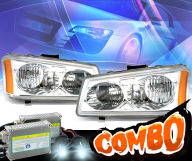 HID Xenon + KS® Crystal Headlights  - 03-06 Chevy Silverado