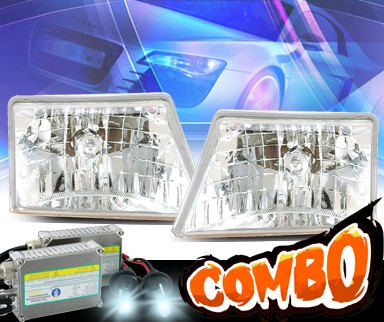 HID Xenon + KS® Crystal Headlights  - 98-00 Ford Ranger