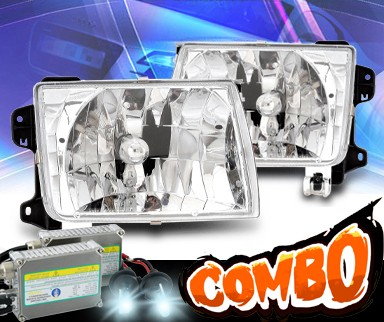 HID Xenon + KS® Crystal Headlights - 98-00 Nissan Frontier