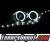 HID Xenon + KS® DRL LED CCFL Halo Projector Headlights (Black) - 10-11 Toyota Camry