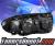 HID Xenon + KS® DRL LED Projector Headlights (Black) - 07-12 Hyundai Santa Fe