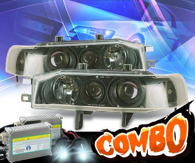 HID Xenon + KS® Projector Headlights (Black) - 90-93 Honda Accord