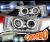 HID Xenon + SPEC-D® Halo LED Projector Headlights - 04-10 GMC Canyon
