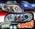 HID Xenon + SPEC-D® Halo LED Projector Headlights - 97-03 Chevy Malibu