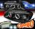 HID Xenon + SPEC-D® Halo LED Projector Headlights (Black) - 00-01 Nissan Maxima