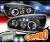 HID Xenon + SPEC-D® Halo LED Projector Headlights (Black) - 04-08 Chevy Malibu