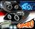 HID Xenon + SPEC-D® Halo LED Projector Headlights (Black) - 05-10 Chevy Cobalt