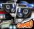 HID Xenon + SPEC-D® Halo LED Projector Headlights (Black) - 09-13 Ford F150 F-150