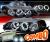 HID Xenon + SPEC-D® Halo LED Projector Headlights (Black) - 92-95 Honda Civic All (incl. EG Hatch)