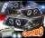 HID Xenon + SPEC-D® Halo LED Projector Headlights (Black) - 95-99 Nissan Sentra