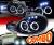 HID Xenon + SPEC-D® Halo LED Projector Headlights (Glossy Black) - 00-02 Dodge Neon