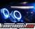 HID Xenon + SPEC-D® Halo LED Projector Headlights (Glossy Black) - 01-03 Honda Civic