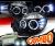 HID Xenon + SPEC-D® Halo LED Projector Headlights (Glossy Black) - 03-05 Dodge Neon