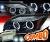 HID Xenon + SPEC-D® Halo LED Projector Headlights (Glossy Black) - 04-10 Scion tC