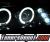 HID Xenon + SPEC-D® Halo LED Projector Headlights (Glossy Black) - 93-97 Toyota Corolla