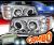 HID Xenon + SPEC-D® Halo Projector Headlights - 03-06 Chevy Avalanche w/o Body Cladding 