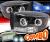 HID Xenon + SPEC-D® Halo Projector Headlights (Black) - 06-08 Dodge Ram Pickup